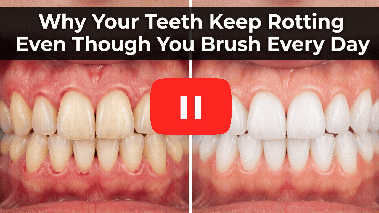 Bleeding gums and tooth decay before and after treatment